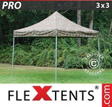 Canopy 3x3 m Camouflage/Military